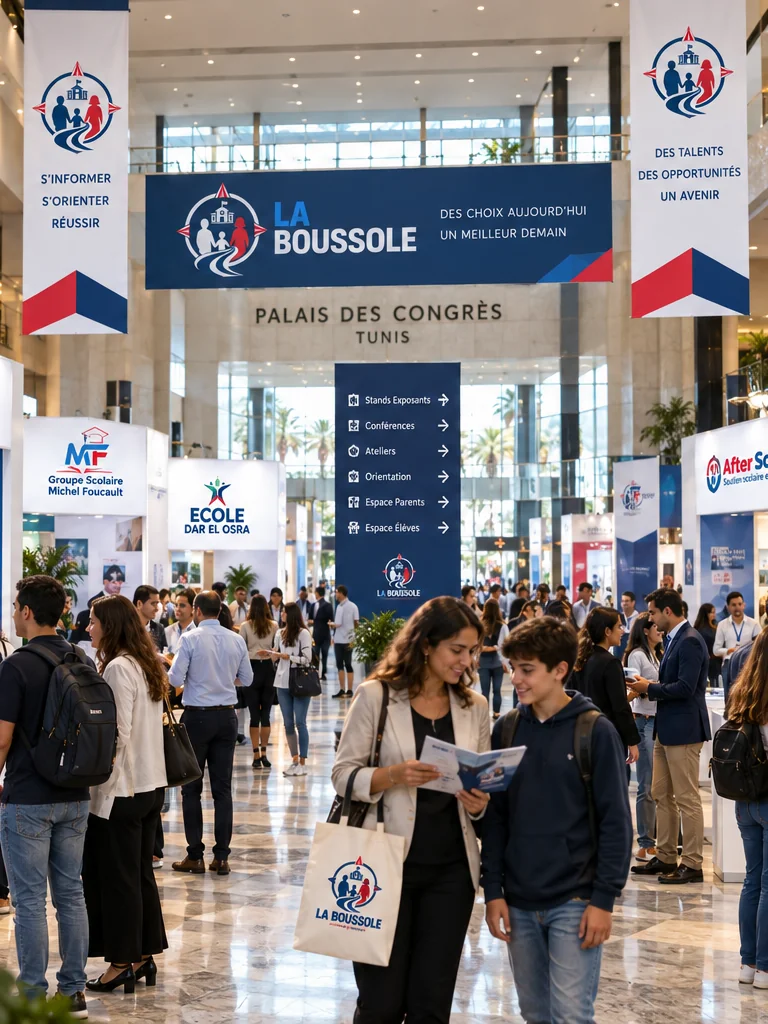 LA BOUSSOLE — Salon de l'orientation et de l'éducation